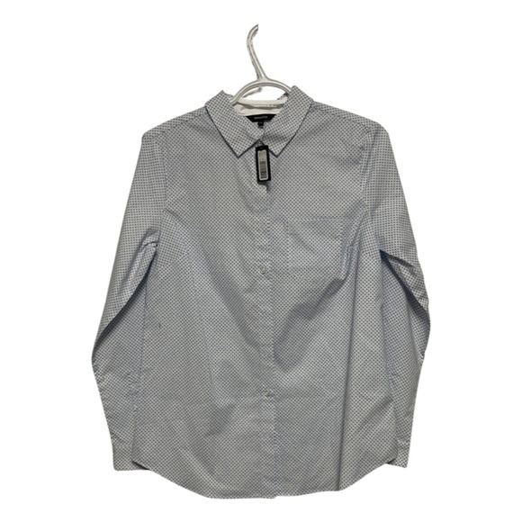 RW&CO Patterned Button Down Blouse - Picture 1 of 1